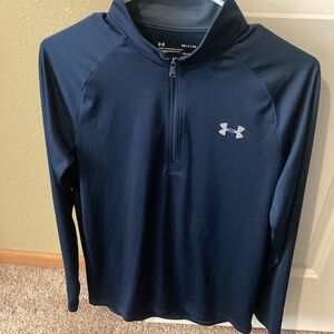 Under Armour Dark Blue HeatGear Top